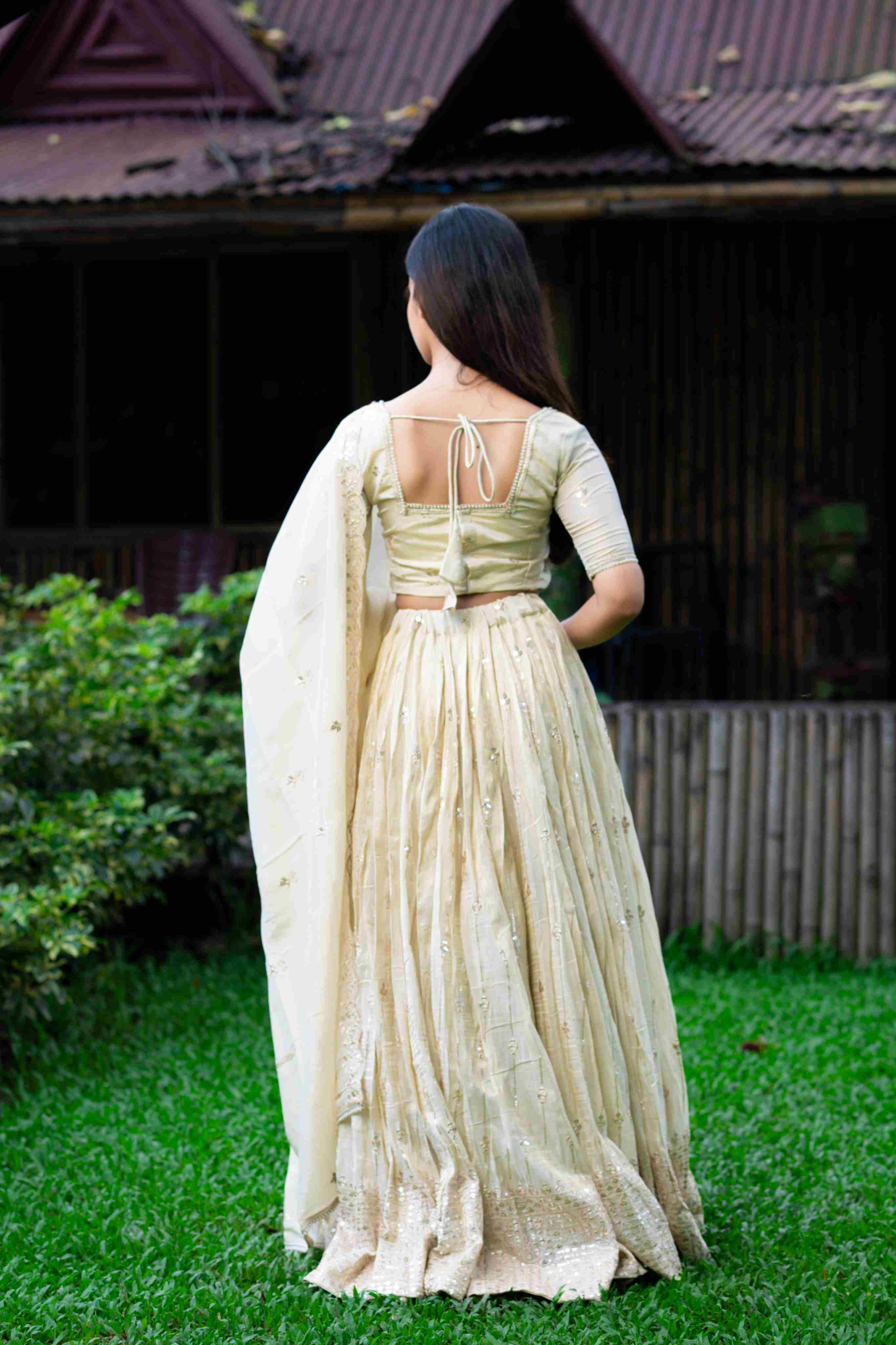 l Pariza  Zari Work Lehenga